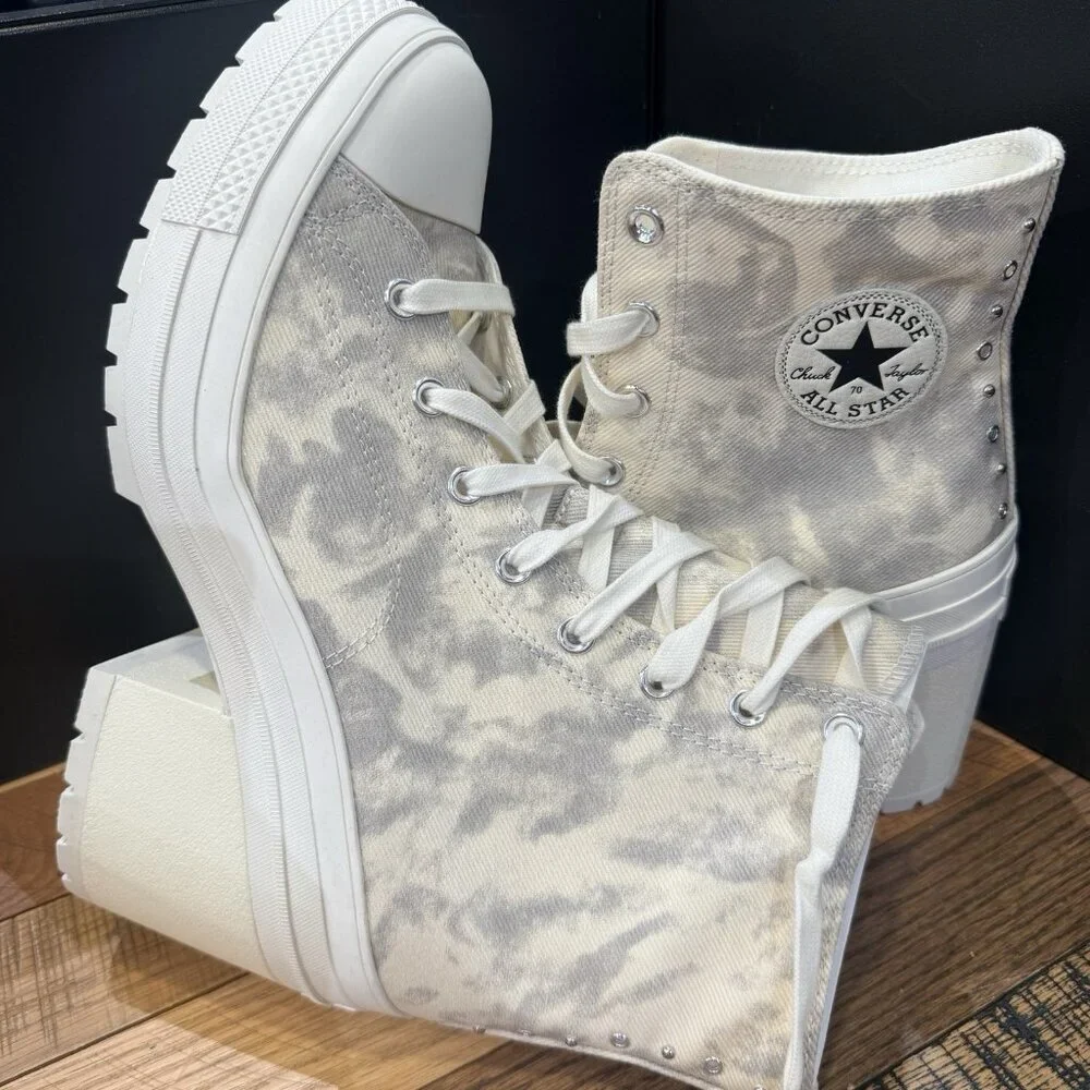 New Men’s Converse Chuck 70 De Luxe Heel Platform Sneaker Boots Size 11 - Picture 9 of 14
